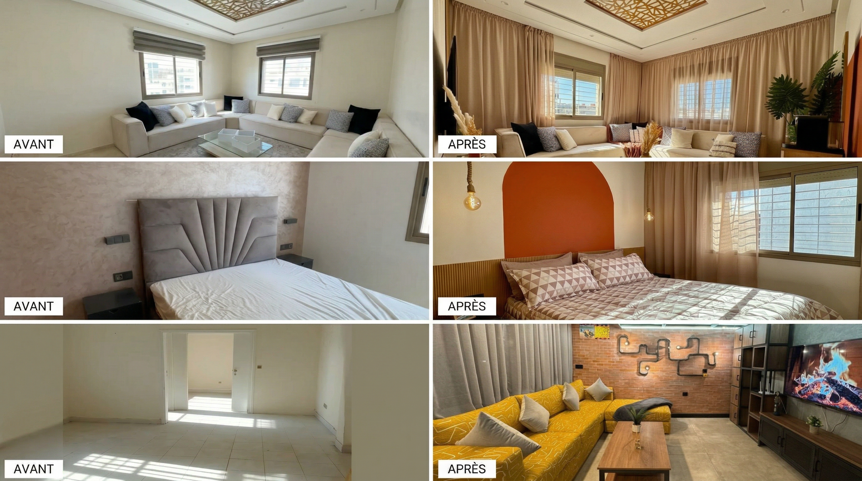 Réalisation HostEdge — Avant / Après